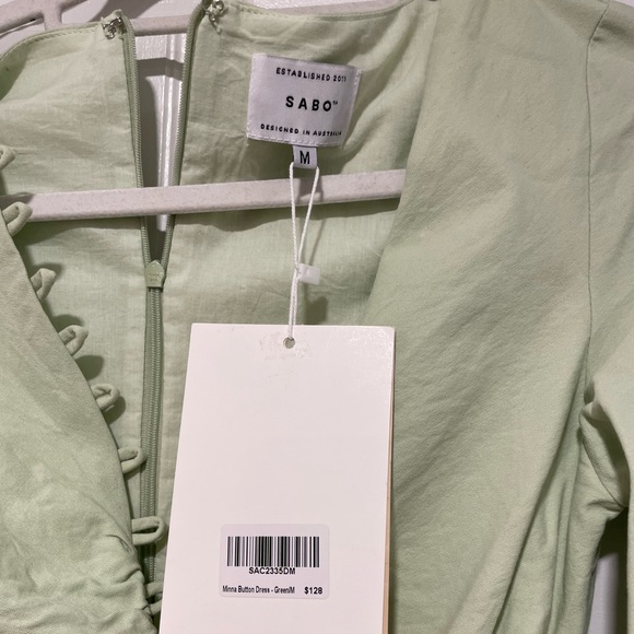 Minna Button Dress - Picture 3 of 8